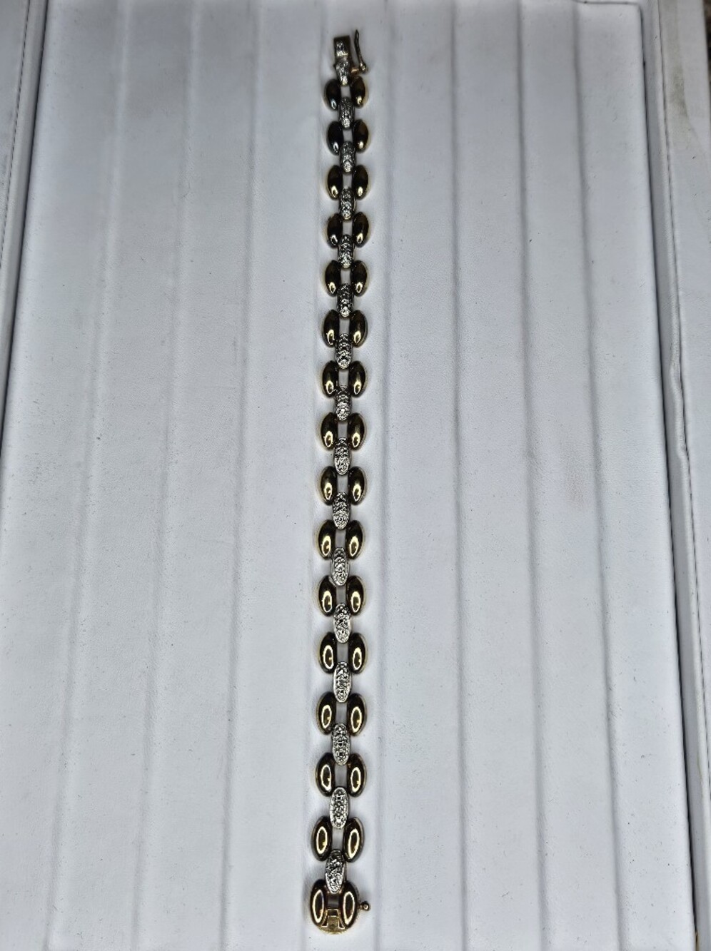Sterling Silver Vermeil 2 Tone Bracelet Ross Simmone